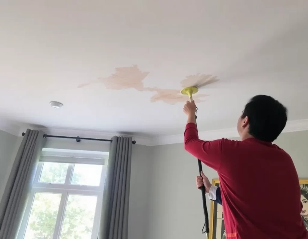 Plafond effectief schoonmaken en vlekken verwijderen: praktische gids