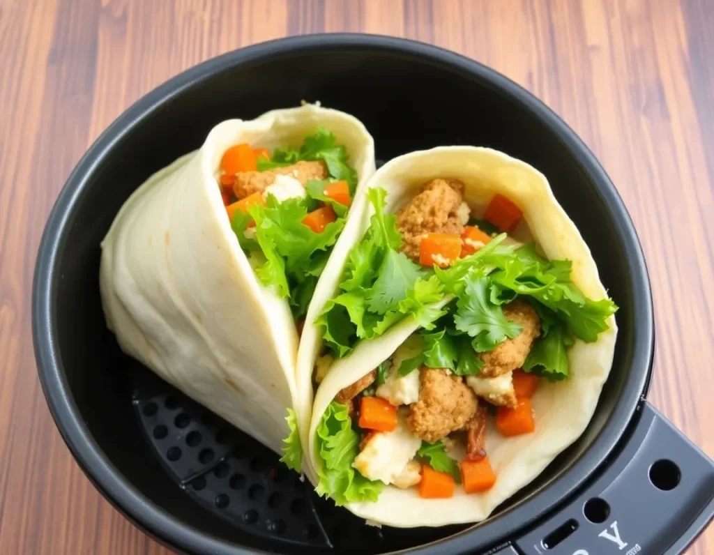 Wraps met kip uit de airfryer: een heerlijk en snel idee voor elke dag
